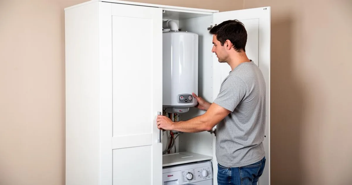 Astuces déco : optimiser l'espace en intégrant votre ballon d'eau dans un meuble Ikea – image 2