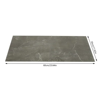 Carreaux de sol autocollants gris, lot de 24 – image 3