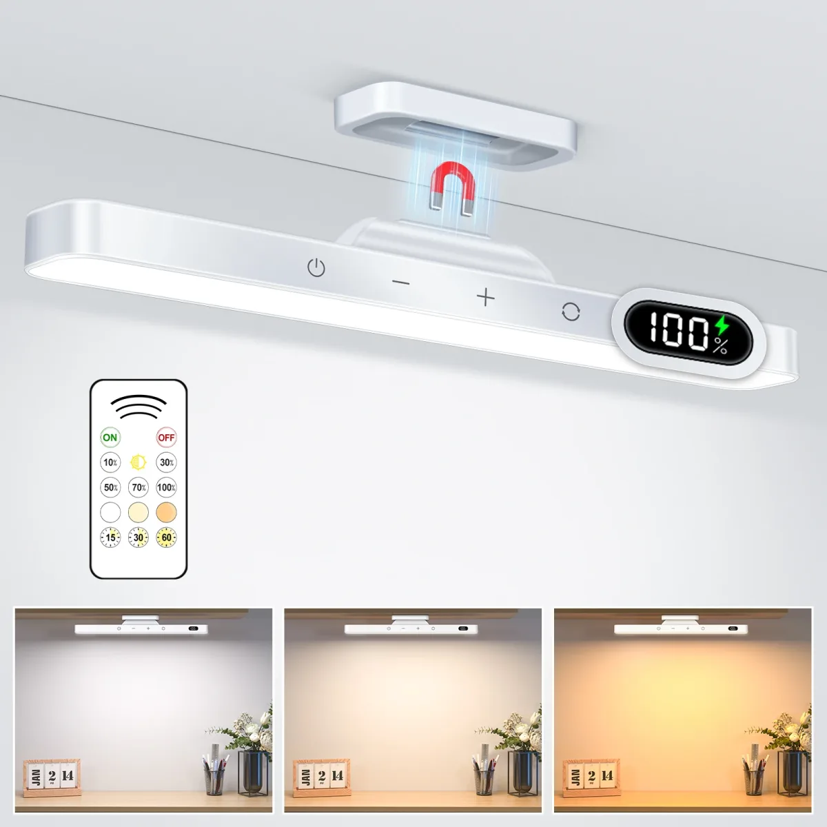 Lampe de miroir LED rechargeable