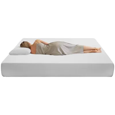 Matelas en mousse blanc 140 × 200 cm, dureté H3 – image 2
