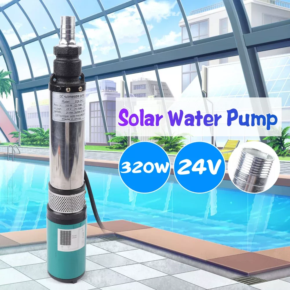 Pompe submersible 24 V pour puits profond